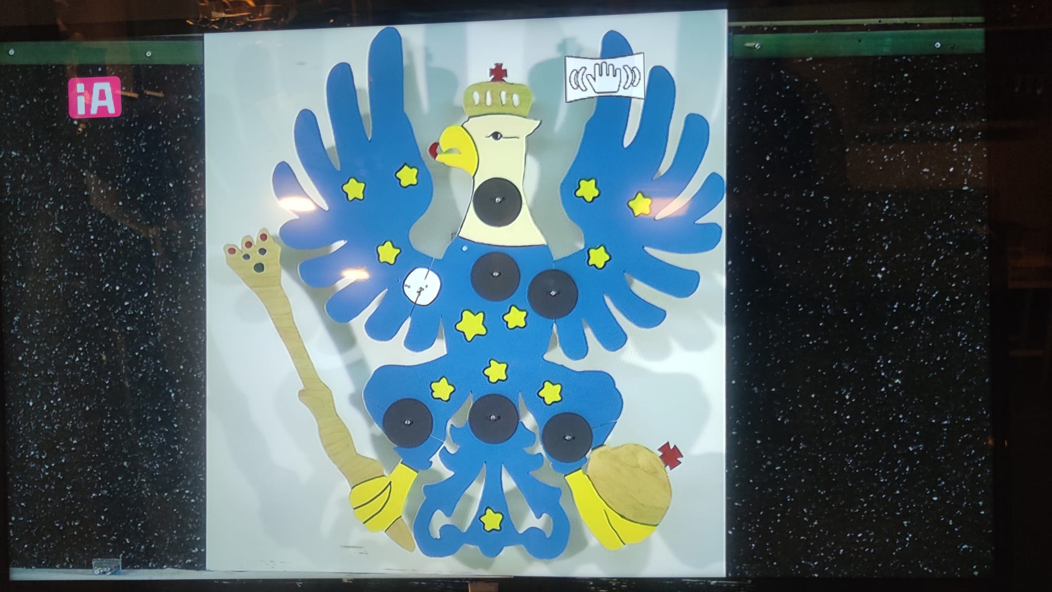 Vogel als Zielscheibe